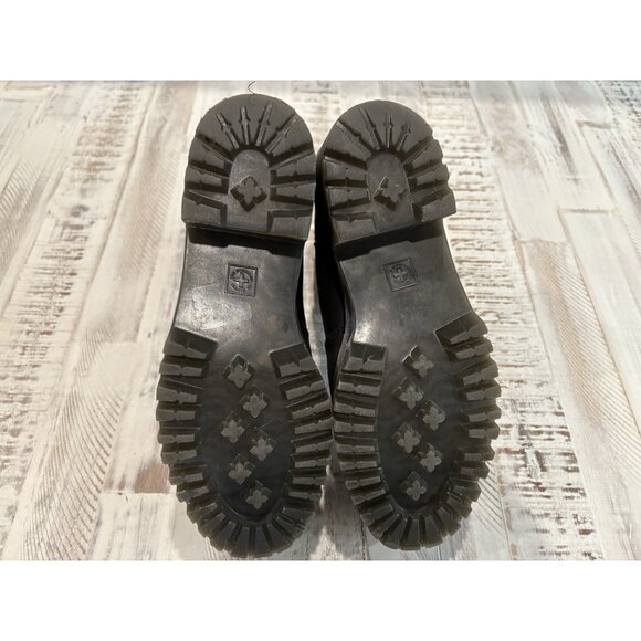 Dr. Martens Docs Rometty Wyoming Black Platform Chelsea Ankle Boots Leather Sz 9 - Picture 8 of 8